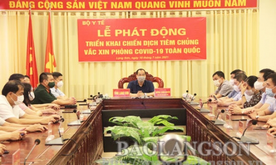 Mọi người dân sẽ được tiếp cận vắc xin phòng Covid-19 trên nguyên tắc công bằng, bình đẳng, công khai