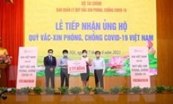 Quỹ vaccine phòng COVID-19 đã tiếp nhận được 8.038 tỷ đồng