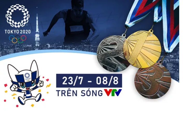 VTV sở hữu bản quyền phát sóng Olympic Tokyo 2020