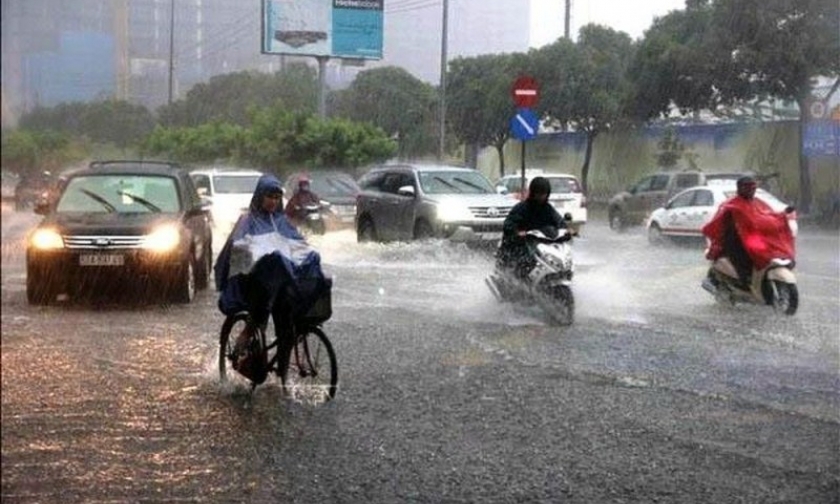 Cảnh báo mưa lớn, gió giật mạnh ở nhiều nơi trên cả nước