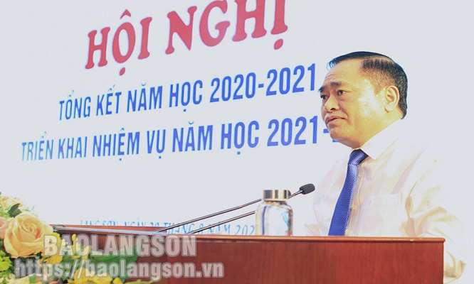 Tổng kết năm học 2020 – 2021, triển khai nhiệm vụ năm học 2021 - 2022