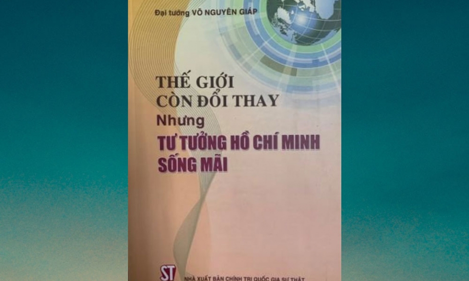 Giới thiệu ấn phẩm kỷ niệm Ngày sinh Đại tướng Võ Nguyên Giáp