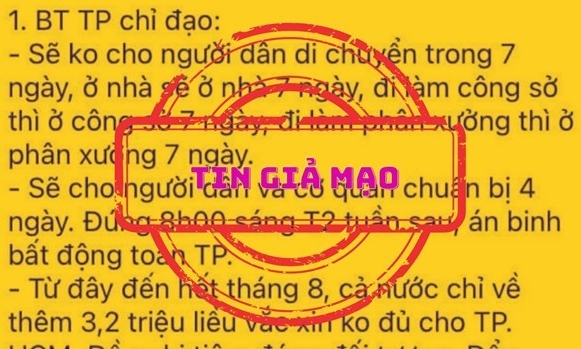 Thực hiện Quy tắc 5K để phòng, tránh thông tin giả, tin sai sự thật