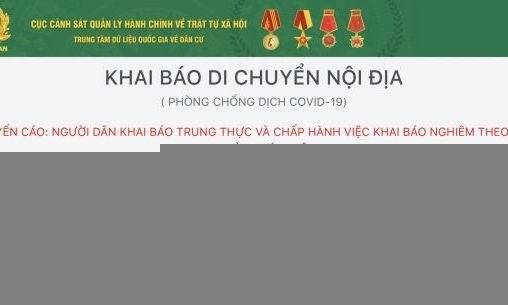 Triển khai kiểm soát người dân bằng phần mềm quản lý di biến động người ra vào vùng dịch