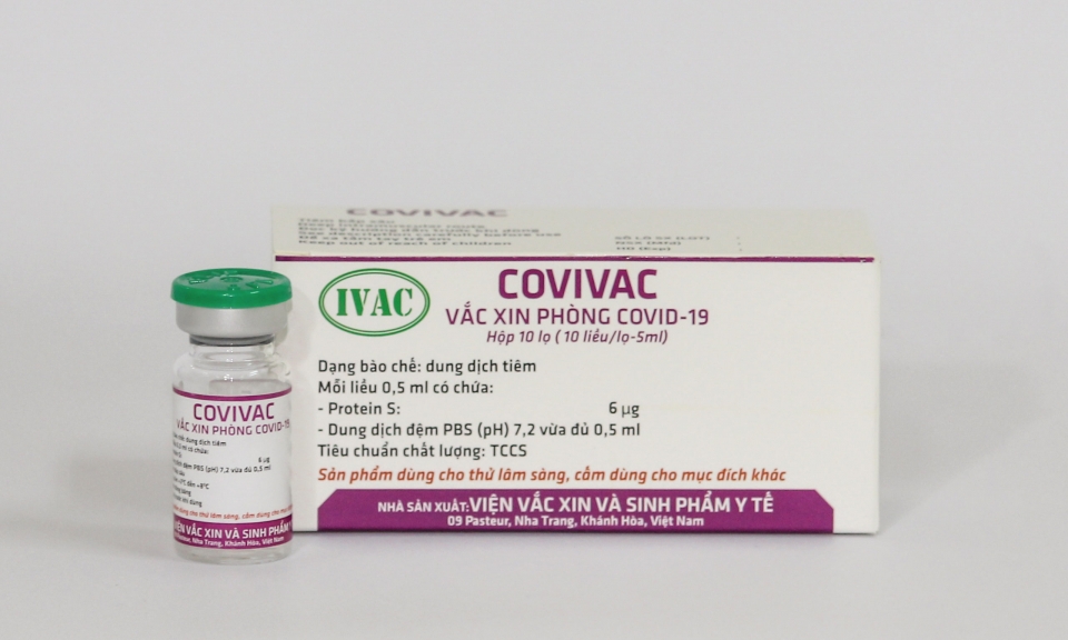 Vaccine COVIVAC sẽ triển khai thử nghiệm lâm sàng giai đoạn 2 từ 10/8