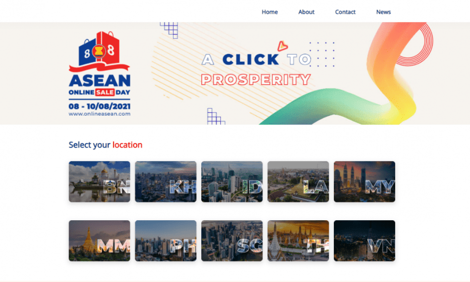 300 DN tham gia ngày mua sắm trực tuyến ASEAN Online sale day 2021