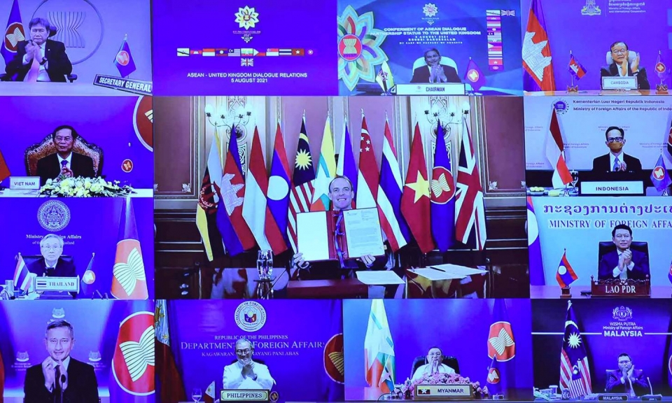 Anh trở thành Đối tác đối thoại đầy đủ của ASEAN