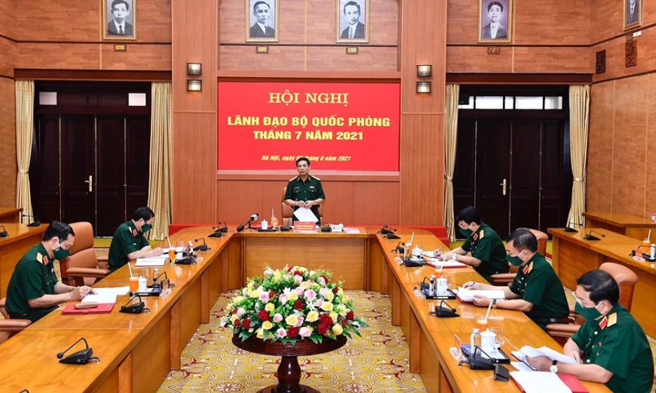 Hội nghị lãnh đạo Bộ Quốc phòng tháng 7 năm 2021