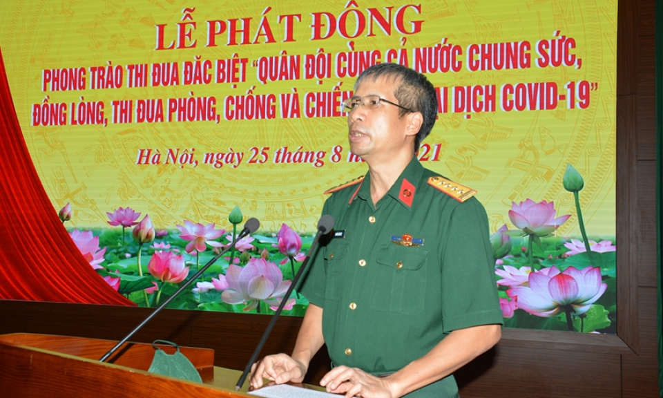 Gắn kết thi đua phòng, chống dịch với thực hiện thắng lợi nhiệm vụ chính trị trung tâm