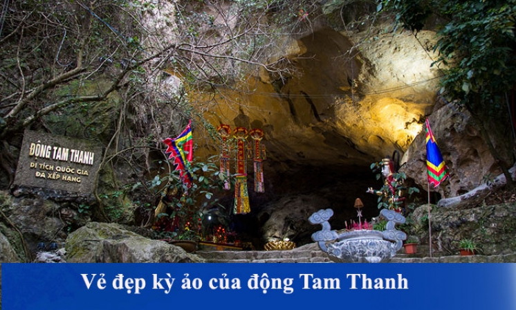 Vẻ đẹp kỳ ảo của động Tam Thanh