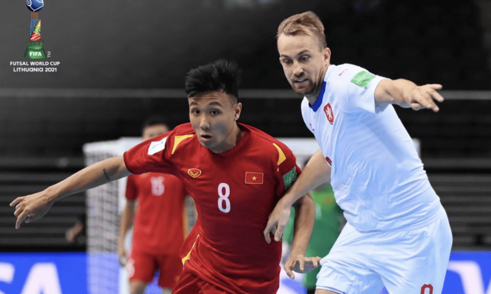 Hòa Cộng hòa Czech, đội tuyển futsal Việt Nam giành quyền vào Vòng 1/8 World Cup