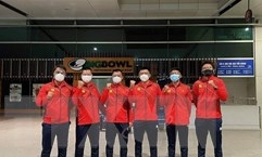 Tuyển quần vợt Việt Nam lên đường dự giải đồng đội quốc tế Davis Cup