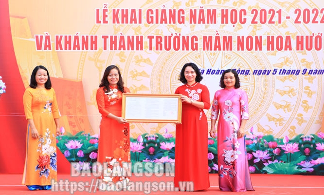 Khánh thành Trường Mầm non Hoa Hướng Dương