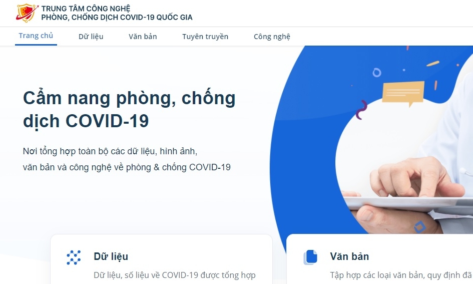 Ra mắt Cẩm nang điện tử phòng, chống dịch Covid-19