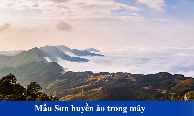 Mẫu Sơn huyền ảo trong mây