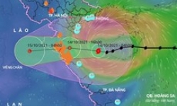 Bão số 8 đi vào vùng biển ven bờ từ Nam Định-Hà Tĩnh và suy yếu