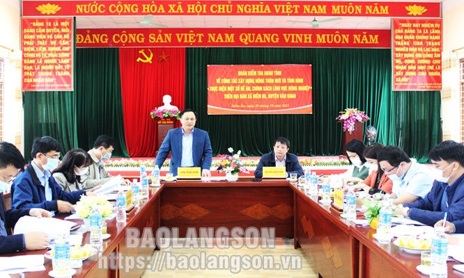 Văn Quan cần tập trung triển khai các mô hình phát triển sản xuất nông, lâm nghiệp phù hợp với điều kiện