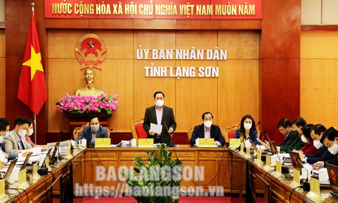 UBND tỉnh họp phiên thường kỳ tháng 10 (kỳ 2): Phấn đấu hoàn thành các mục tiêu, nhiệm vụ năm 2021 ở