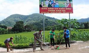 Xây dựng khu dân cư nông thôn mới kiểu mẫu: Bước chuyển ở Chi Lăng