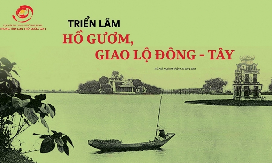 Triển lãm trực tuyến: “Hồ Gươm, giao lộ Đông - Tây”