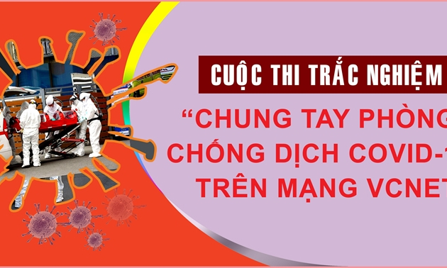 Cuộc thi trắc nghiệm “Chung tay phòng, chống dịch Covid-19”