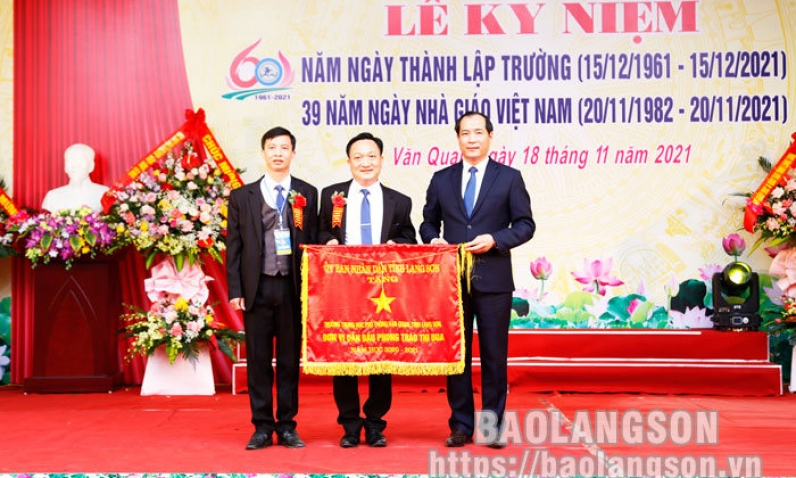 Trường THPT Văn Quan: Kỷ niệm 60 năm thành lập trường