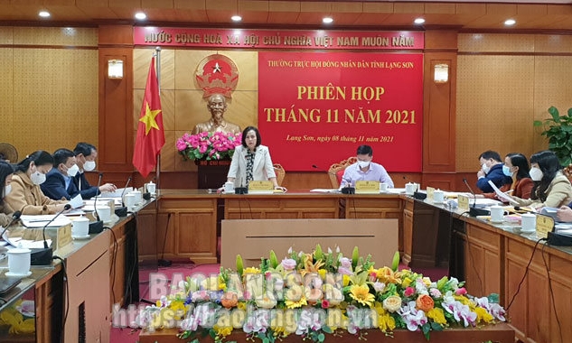 Thường trực HĐND tỉnh họp phiên tháng 11