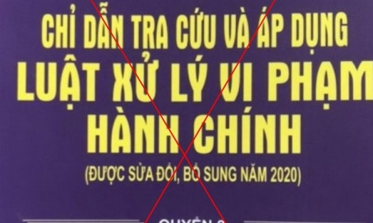 Sách mạo danh lãnh đạo Bộ Tư pháp làm chủ biên