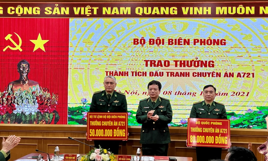 Bộ đội Biên phòng đấu tranh thành công 15 chuyên án lớn trong đợt cao điểm