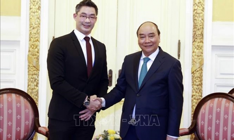 Chủ tịch nước Nguyễn Xuân Phúc tiếp Lãnh sự Danh dự Việt Nam tại Thụy Sĩ