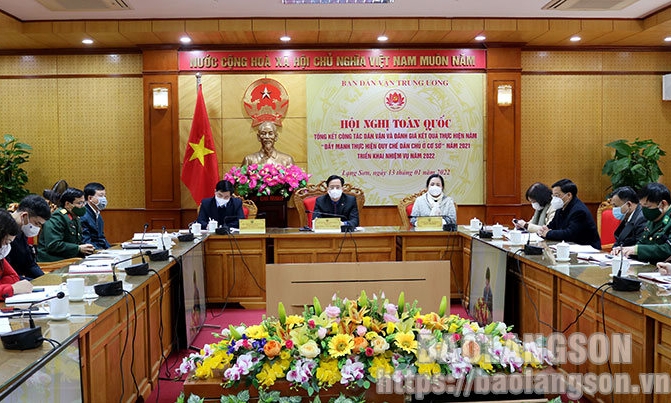 Tổng kết công tác dân vận năm 2021