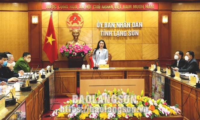 Bàn giải pháp thúc đẩy thông quan hàng hóa qua cửa khẩu các tỉnh biên giới phía Bắc