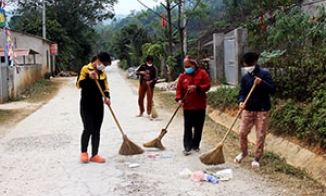 Phụ nữ Chi Lăng thực hiện “3 sạch” góp phần xây dựng nông thôn mới