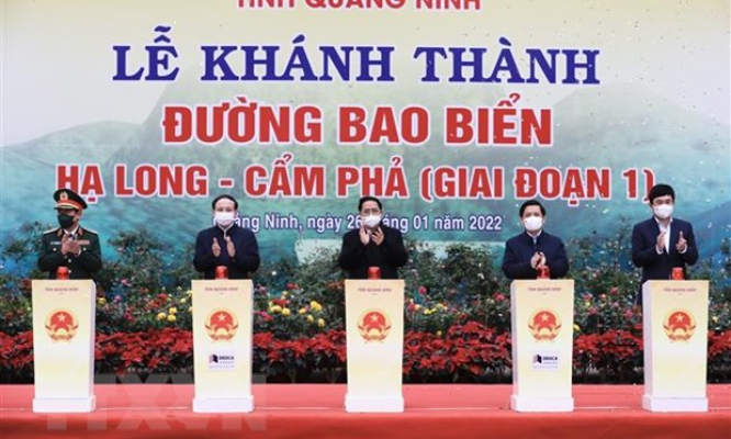 Khánh thành các công trình giao thông trọng điểm của Quảng Ninh