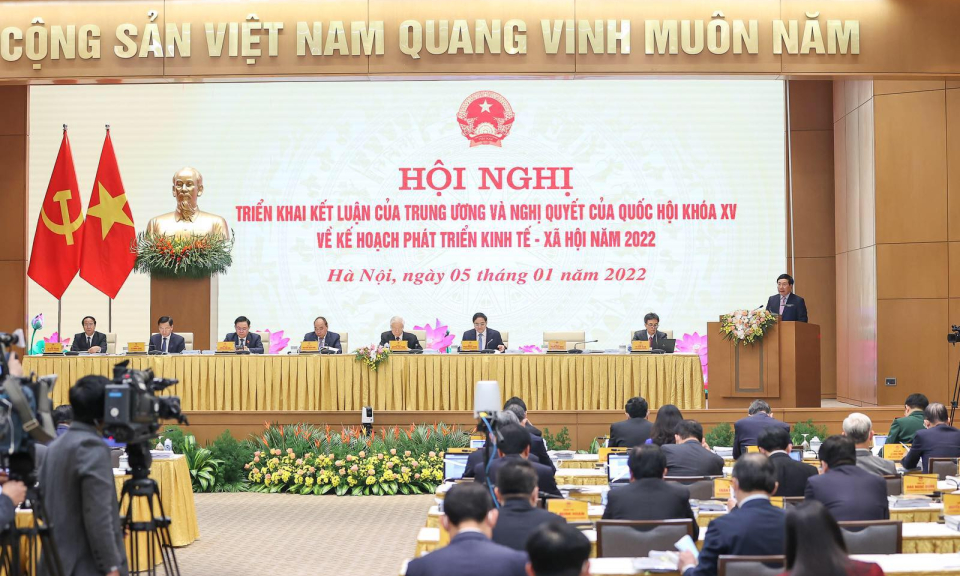 NGHỊ QUYẾT 01/NQ-CP: Chính phủ quyết tâm thực hiện thành công, toàn diện mục tiêu, nhiệm vụ kế hoạch