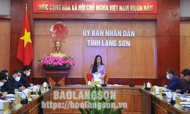 Thống nhất kế hoạch phục vụ chương trình Gặp gỡ đầu Xuân 2022 và Hội nghị lần thứ 13 Ủy ban Công tác