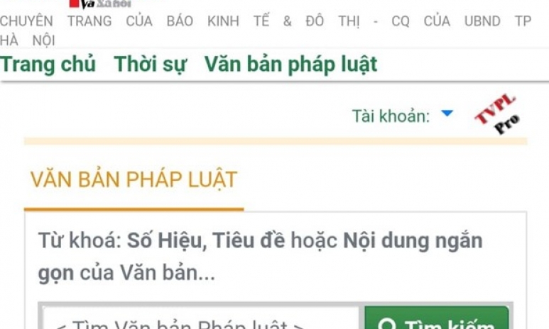 Thêm cách để dễ dàng tra cứu hơn 380.000 văn bản pháp luật