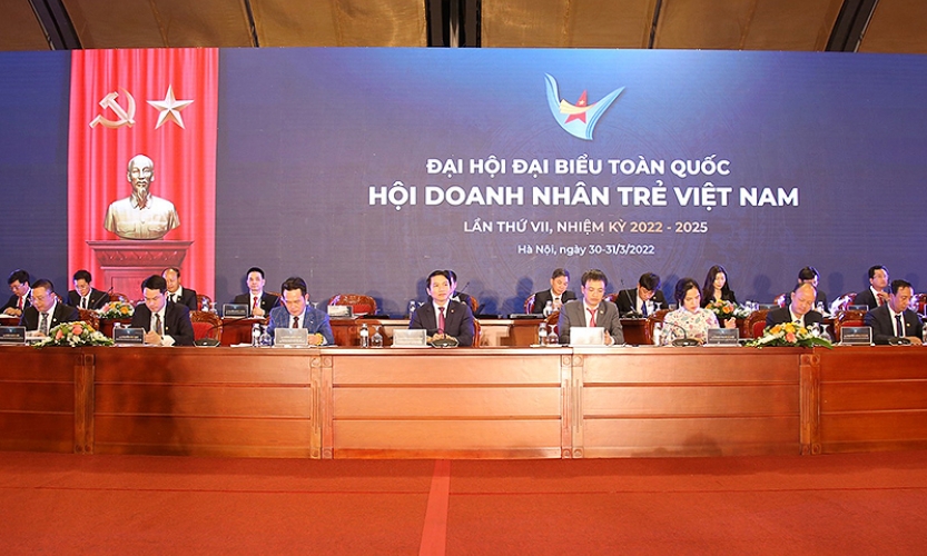 Khai mạc Đại hội đại biểu toàn quốc Hội Doanh nhân trẻ Việt Nam lần thứ VII