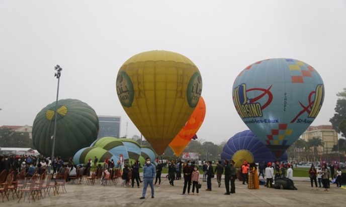 Tuyên Quang khai mạc lễ hội khinh khí cầu quốc tế lần thứ nhất