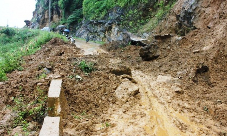 Ngày 29/3, vùng núi Bắc Bộ đề phòng lũ quét, sạt lở đất