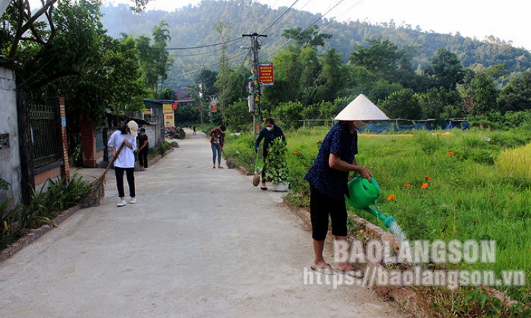 Xây dựng xã nông thôn mới nâng cao: Đồng Ý vươn lên