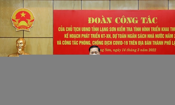 Lãnh đạo UBND tỉnh kiểm tra tình hình triển khai nhiệm vụ năm 2022 tại các huyện, thành phố