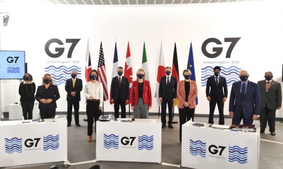 G7 kêu gọi giảm phụ thuộc năng lượng vào Nga