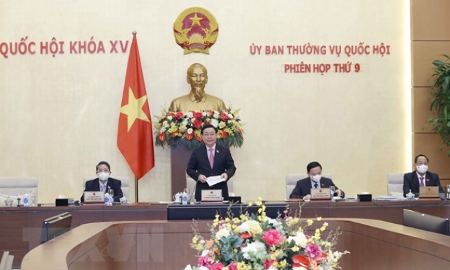 Khai mạc Phiên họp thứ 9 của Ủy ban Thường vụ Quốc hội