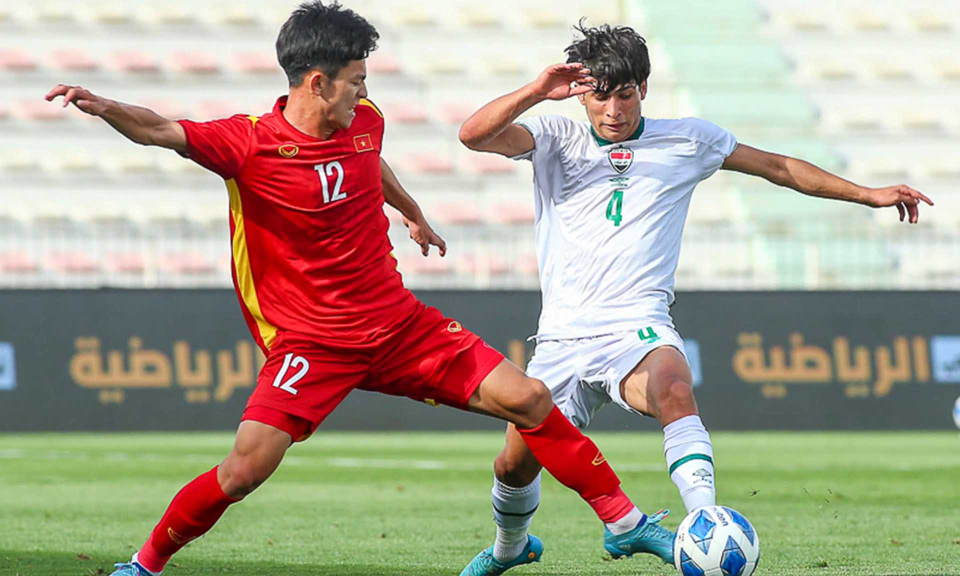 U23 Việt Nam hòa U23 Iraq ở trận ra quân U23 Dubai Cup 2022