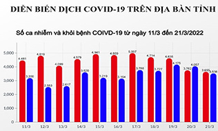 Số ca mắc COVID-19 có chiều hướng giảm dần