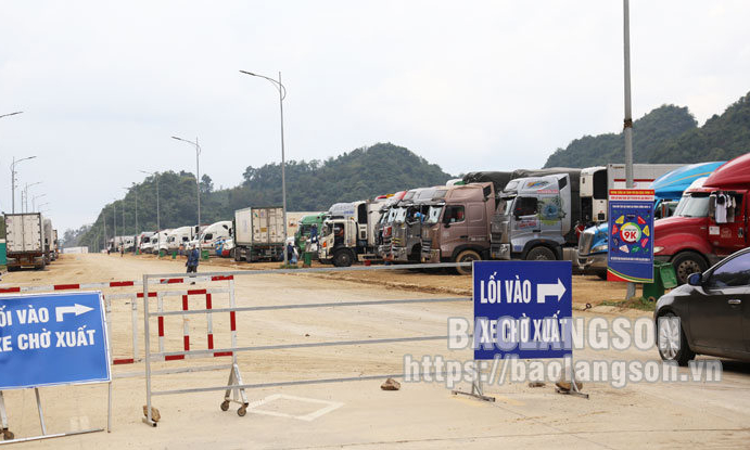 Các cửa khẩu Hữu Nghị, Tân Thanh, Chi Ma vẫn thực hiện thông quan hàng hóa