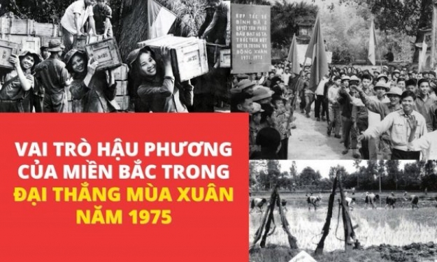 Vai trò hậu phương của miền bắc trong Đại thắng mùa Xuân năm 1975