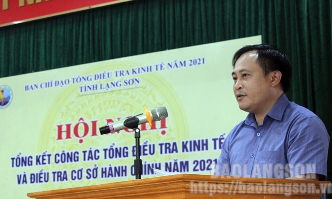 Tổng kết công tác tổng điều tra kinh tế và điều tra cơ sở hành chính năm 2021