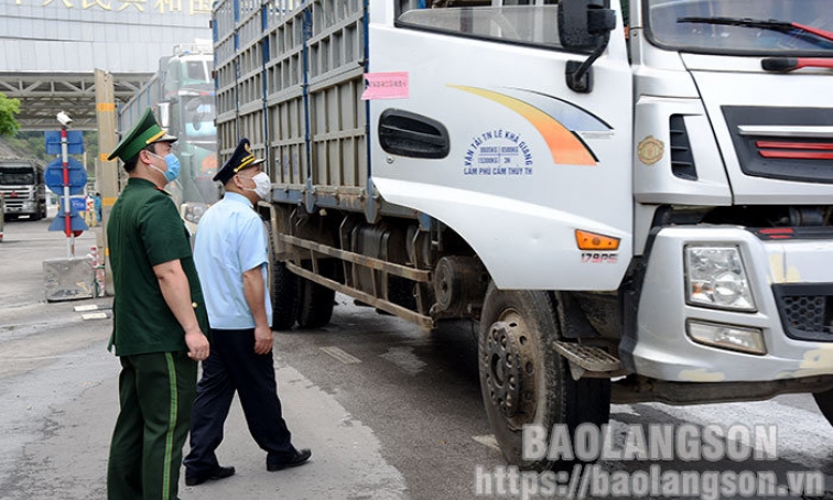 Trạm Kiểm soát Biên phòng Cửa khẩu Chi Ma nắm chắc tình hình, phối hợp đảm bảo an ninh trật tự